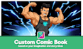 draw comic book and custom illustration