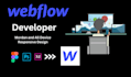 design webflow website, figma to webflow,  webflow website design