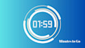 create animated countdown timer videos upto any time