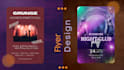 make professional party, event flyer designs