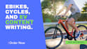 write your ebikes and cycle blog post content