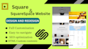 squarespace website design square website redesign squarespace website seo