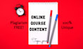 write online course content, course development, ghostwriter and ebook writer