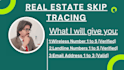 do real estate skip tracing