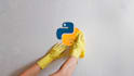 write your python script, code