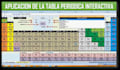 template or application of the periodic table
