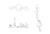 draw animation art with a continuous line