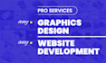 do any graphic design task with stock images