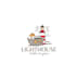 design fantastically structured lighthouse logo