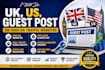 do uk,us,guest post on high da traffic websites