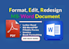 create, edit or improve your microsoft word documents