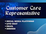 be your competent online customer service representative
