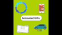 make animated gif, icon animations for website or app