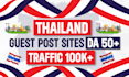 do white hat thailand blogger outreach guest post SEO service
