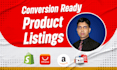 do shopify product listings, manual product uploads and variations