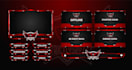 create professional twitch stream overlay package