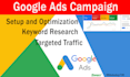 ai powered google ads setup, management optimization