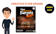 design catchy event flyer, party, or business flyer design