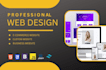 be your front end web developer using html, css,bootstrap, js
