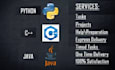 do python java cpp sql programming