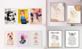 make unique canvas and poster women motivational wall art with mockups for etsy
