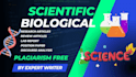 do scientific, medical and biological writing
