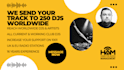 send your track to 250 djs
