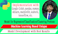 develop a unique machine learning based model for any dataset