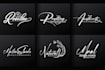 design handwriting signature watermark scripted cursive notary fancy camera logo