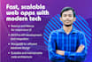 develop a scalable web application using python, django