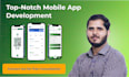 do mobile app development for cross platform using react native and flutter