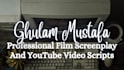 write professional video scripts and film screenplay