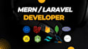 develop a flawless mern stack or laravel php web app