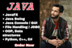 develop java projects, javafx, swing gui, console apps and database integration