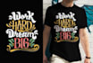 do custom typography t shirt design