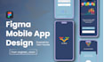 create figma UI UX design for mobile apps and website