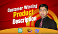 write SEO friendly shopify product description that sell