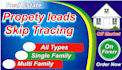 provide you off market property leads with skip tracing