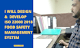 do  urgent iso 22000 2018 and fsvp documentation