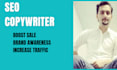 be your seo copywriter for website content