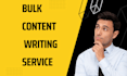 write bulk seo article and blog posts on gaming and tech