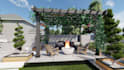 do landscape, garden design, site plan,achicad architectural drawing