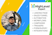 setup your gohighlevel email and SMS automation gohighlevel funnel,ghl,crm