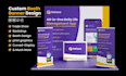 design trade show booth, exhibition stand banners, backdrop, booth graphics