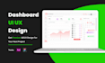design web app application, admin panel, saas UI UX design in figma