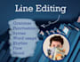 line edit your manuscript