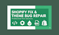 fix shopify bug, error, or liquid issue with custom coding