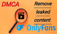remove leaked content from onlyfans under dmca