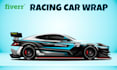 design professional racing car wrap, amazing  vehicle wrap designs