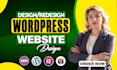 create a resposive and seo friendly wordpress website design